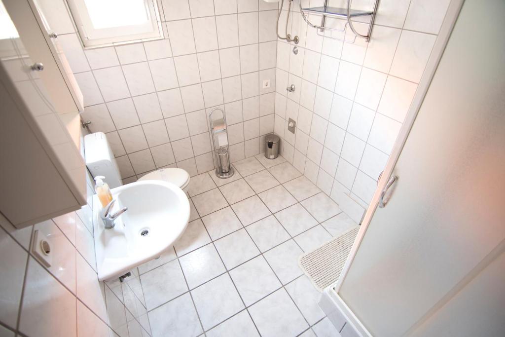 Kúpeľňa v ubytovaní Apartmani Jurić