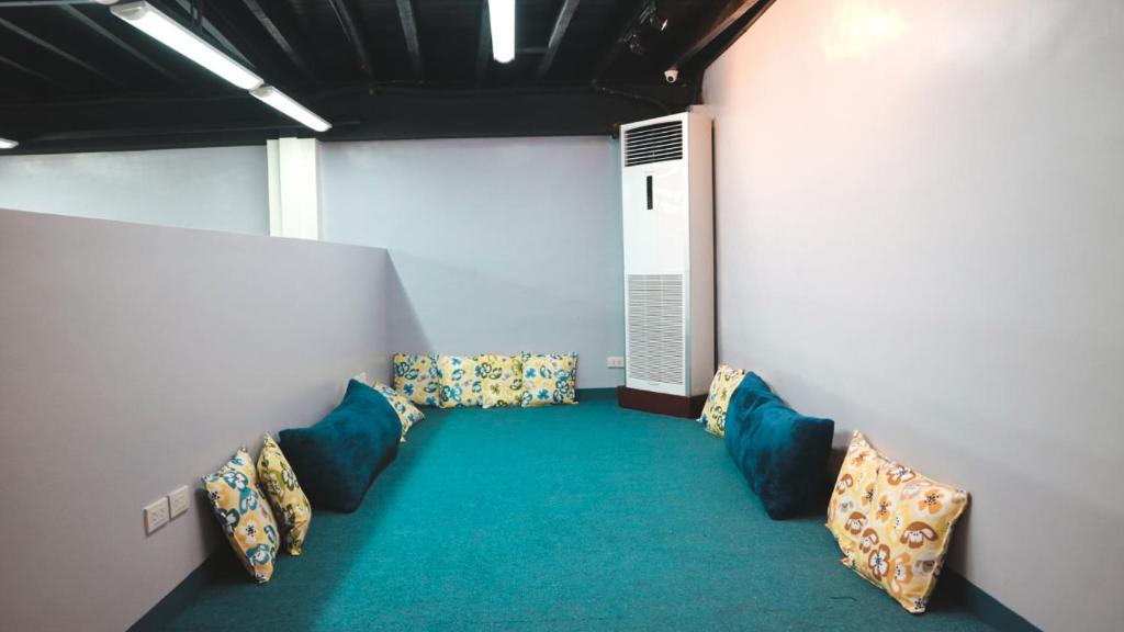 Zona de estar de Nomad's Hub - Best Value Co-living Hostel