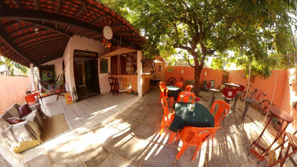 Balkón nebo terasa v ubytování Parnaíba Hostel