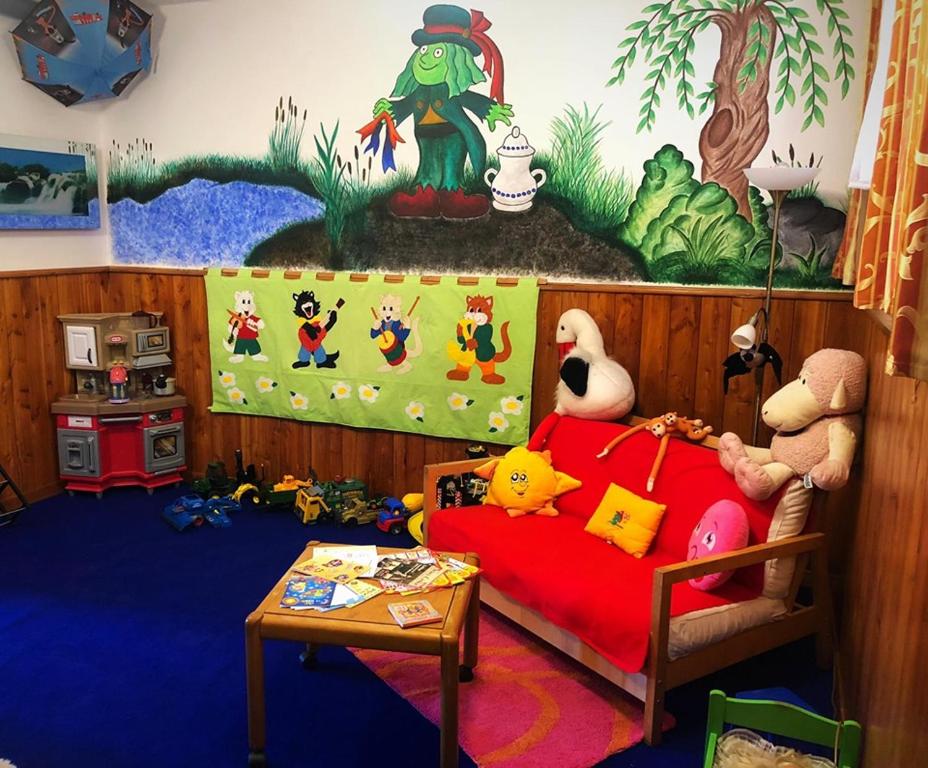 Laste klubi majutusasutuses Penzion Na Prachárně