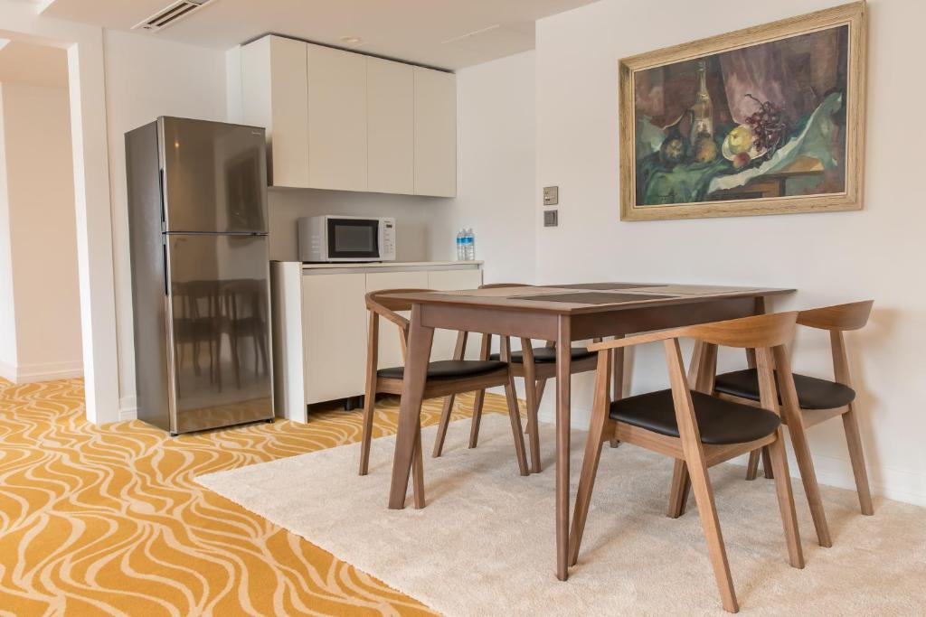 Kuchyň nebo kuchyňský kout v ubytování IP City Hotel Osaka - Imperial Palace Group