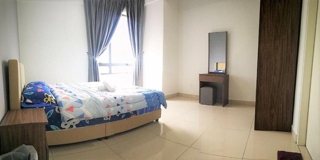 Postel nebo postele na pokoji v ubytování Miracle Woodsbury Habour Place Butterworth