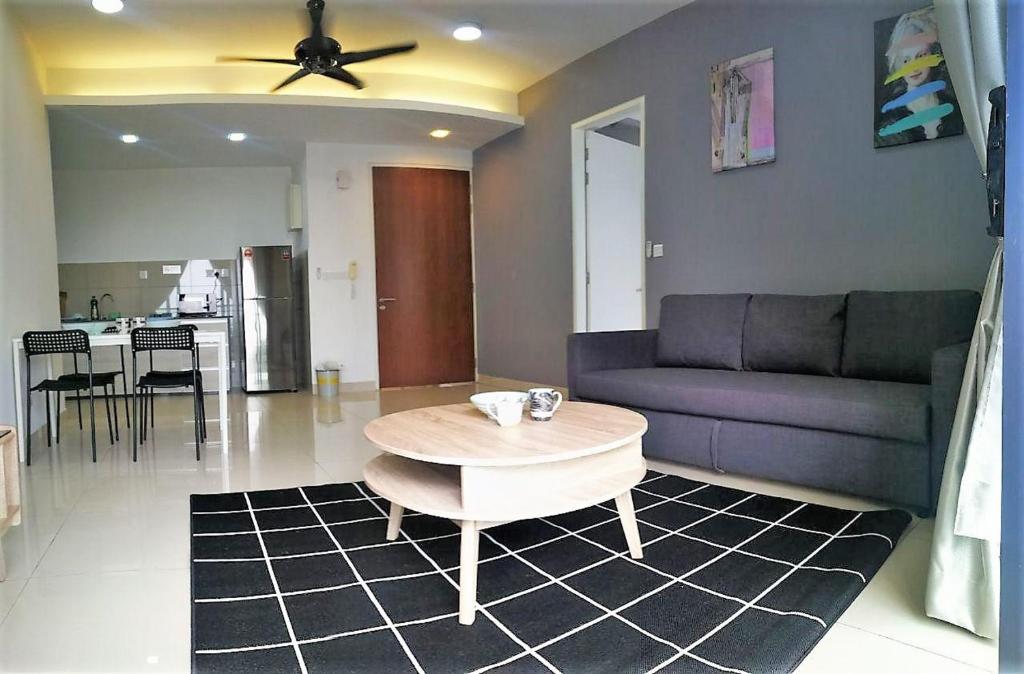 Posezení v ubytování Miracle Woodsbury Habour Place Butterworth