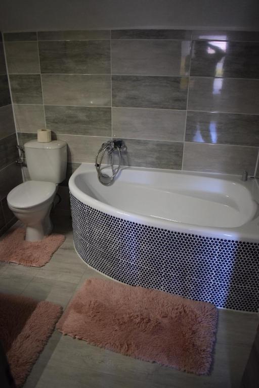 Koupelna v ubytování Apartmán POHODA Javorník