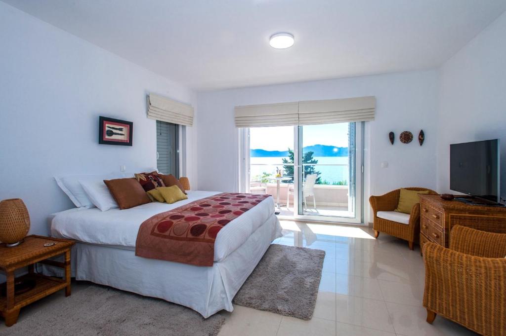 Posteľ alebo postele v izbe v ubytovaní Naša Kuća Bed & Breakfast - Adults Only