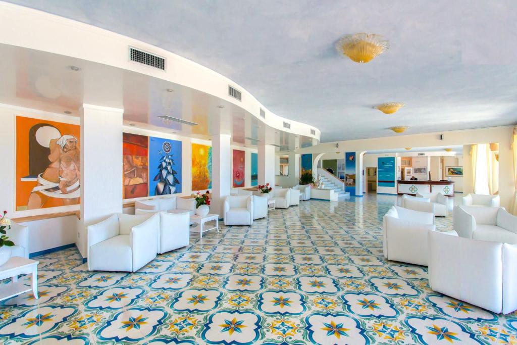 Posezení v ubytování Hotel Ferretti