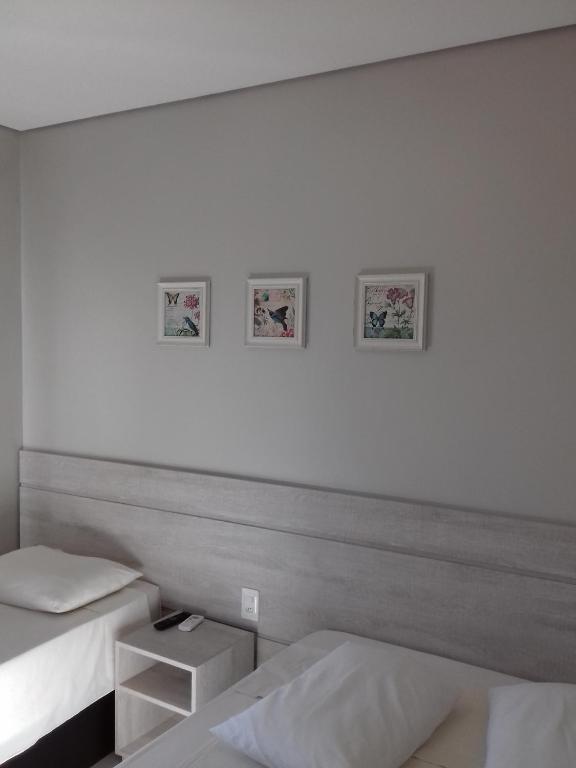 Postel nebo postele na pokoji v ubytování Sleep Hotel