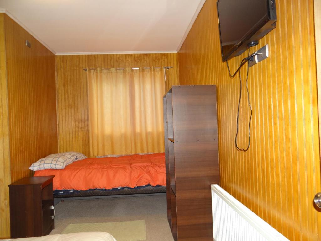 Postel nebo postele na pokoji v ubytování Hostal Santa Fe