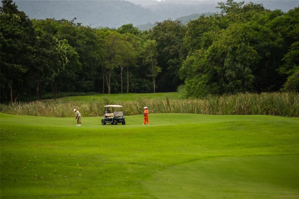 Instalaciones para jugar al golf en el resort