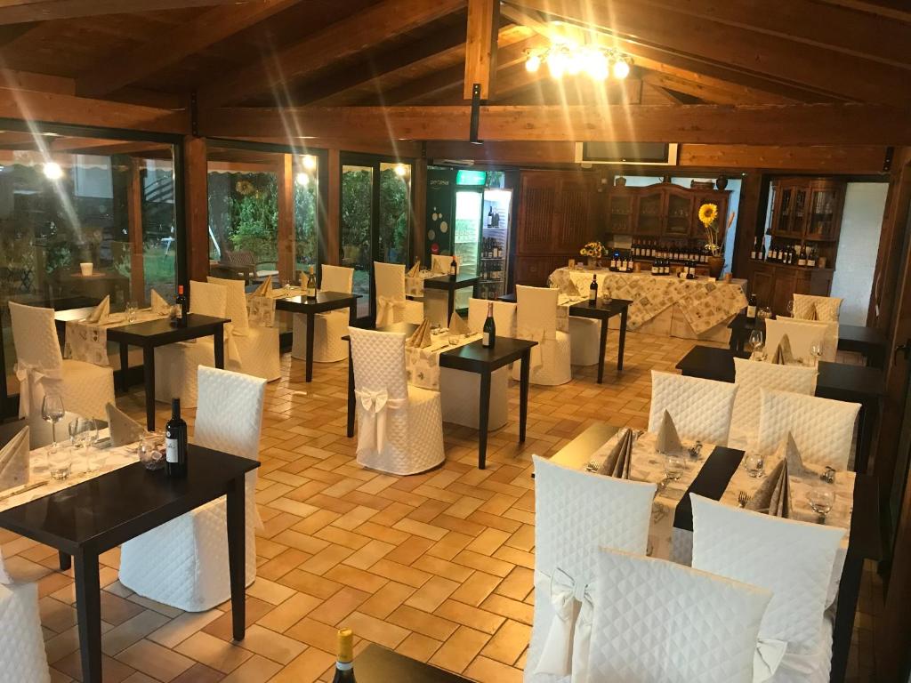 Restaurace v ubytování Hotel Duca Della Corgna