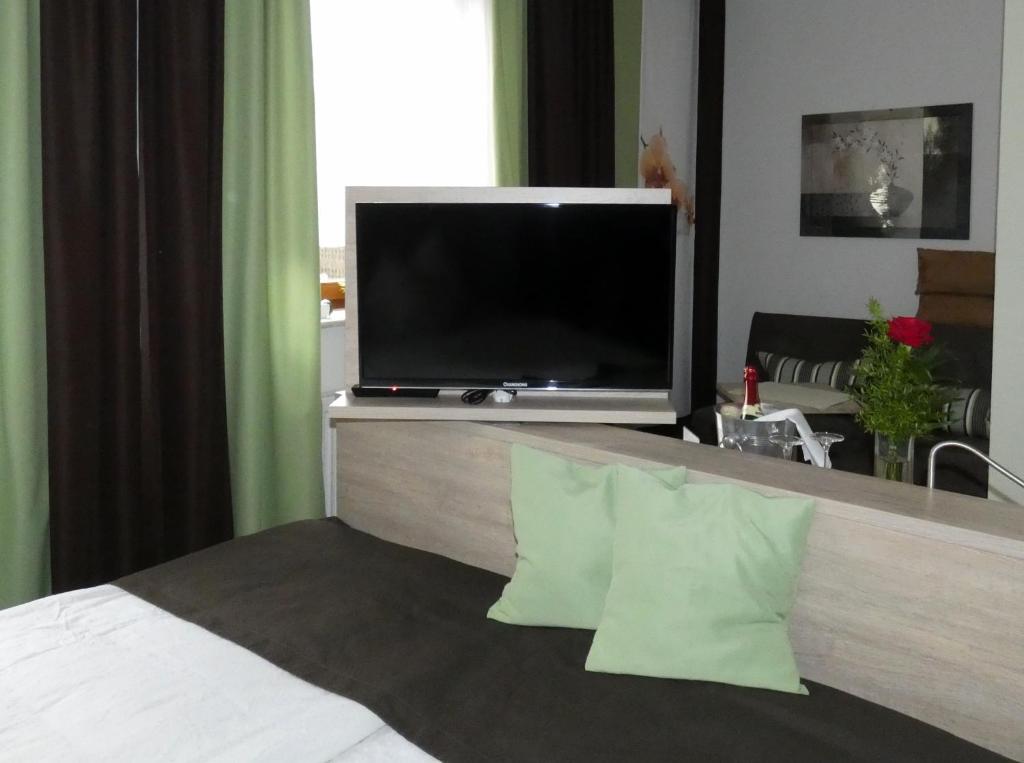 TV a/nebo společenská místnost v ubytování Schlossgartenpassage