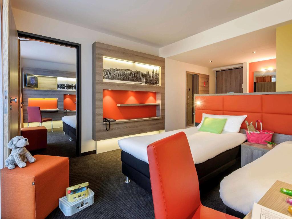 Posezení v ubytování ibis Styles Nagold-Schwarzwald