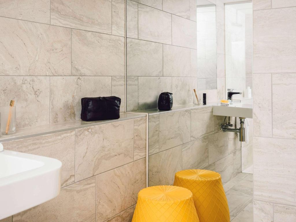 Koupelna v ubytování Quay West Suites Melbourne
