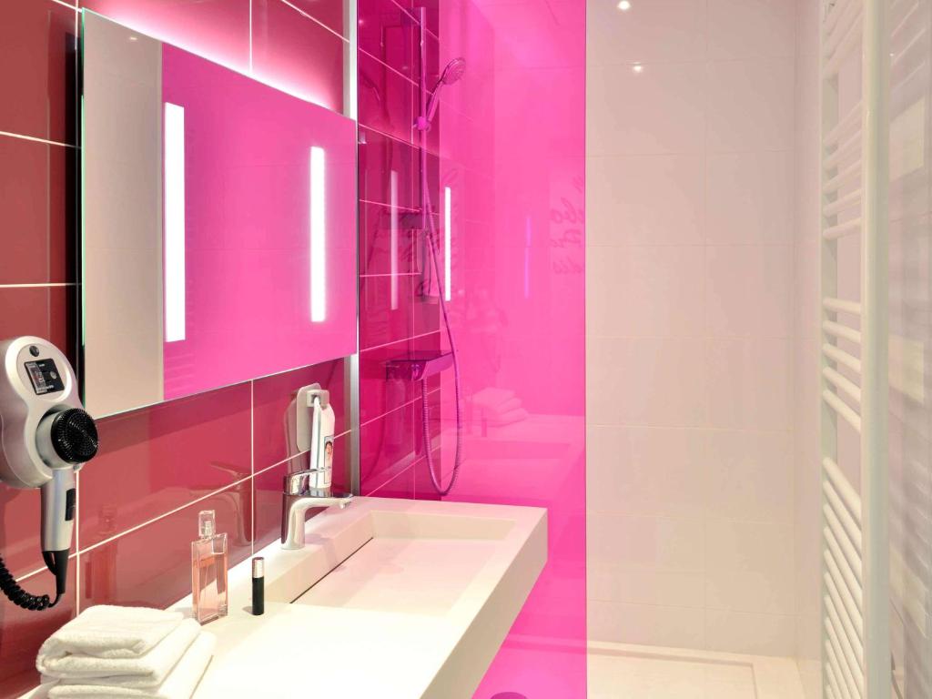 Koupelna v ubytování ibis Styles Montelimar Centre