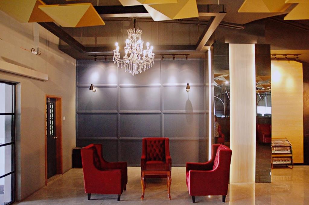 Posezení v ubytování G5 HOTEL AND SERVICED APARTMENT