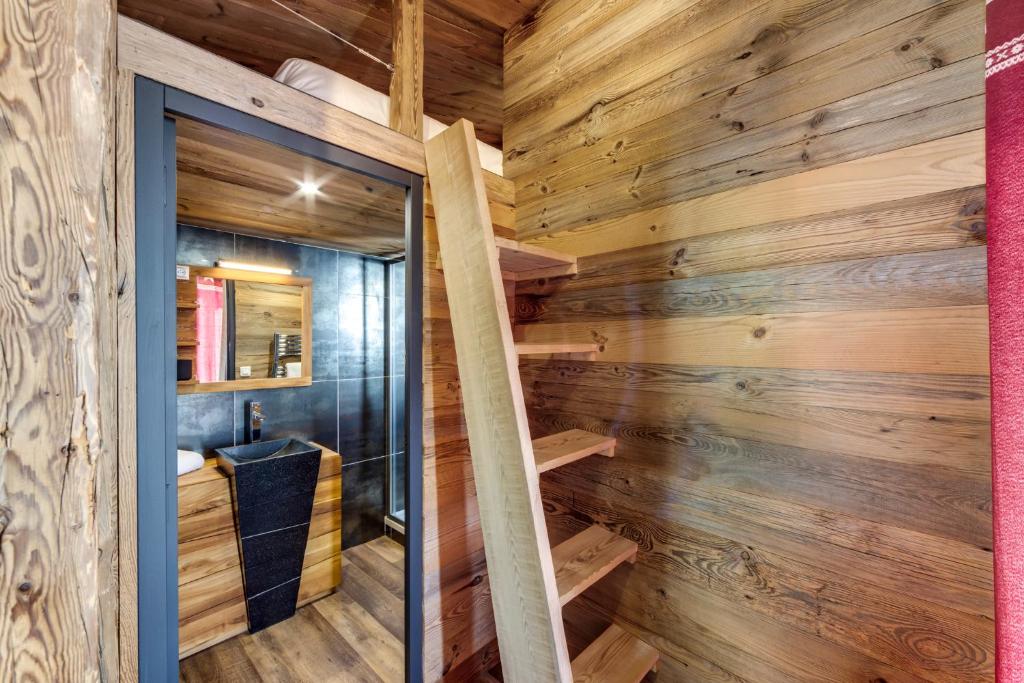 Koupelna v ubytování Appartement d'exception Tignes