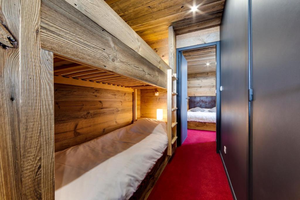 Postel nebo postele na pokoji v ubytování Appartement d'exception Tignes