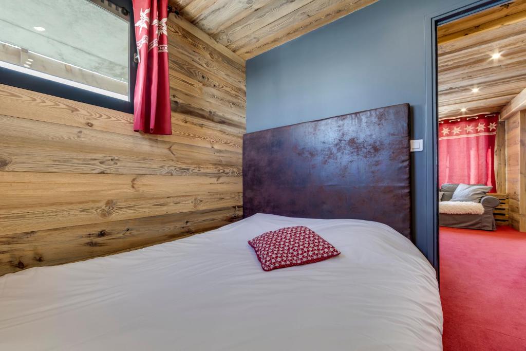Postel nebo postele na pokoji v ubytování Appartement d'exception Tignes