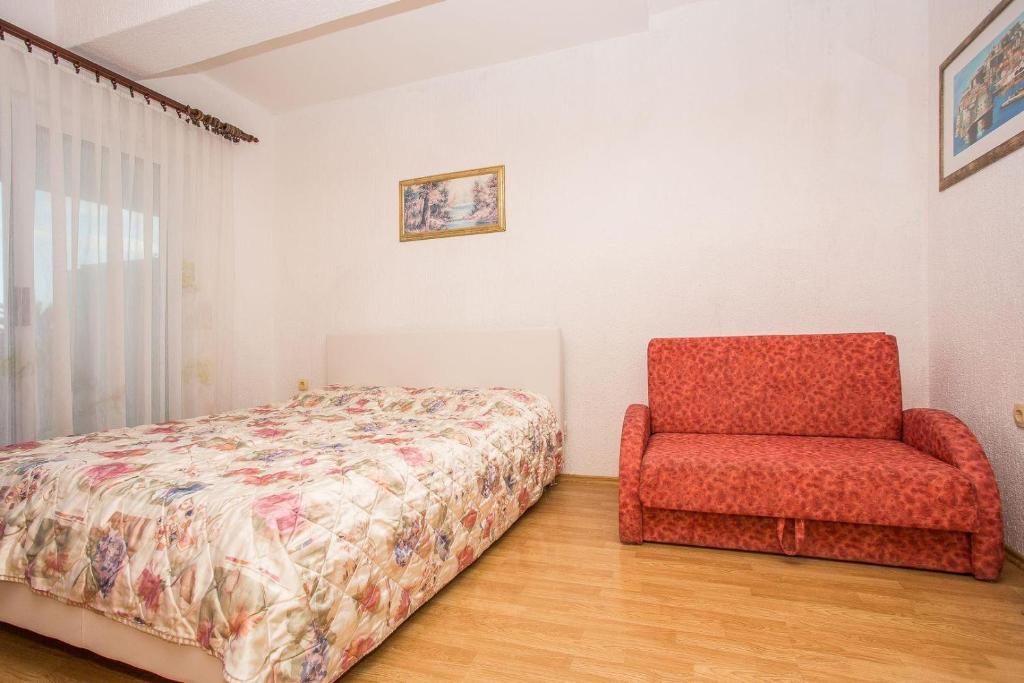 Posteľ alebo postele v izbe v ubytovaní Apartments Mira on the Peljesac peninsula