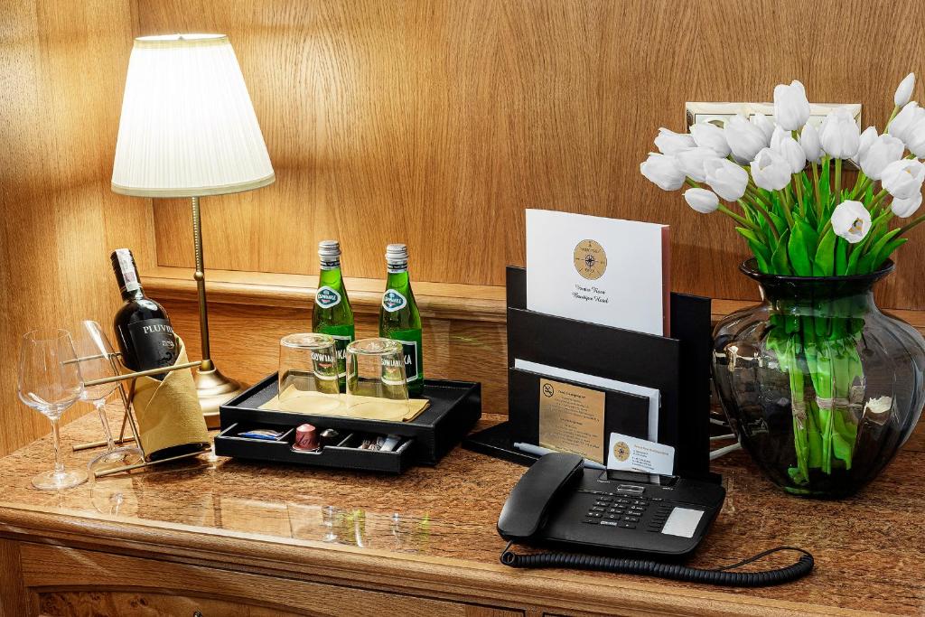 Nápoje v ubytování Ventus Rosa Boutique Aparthotel