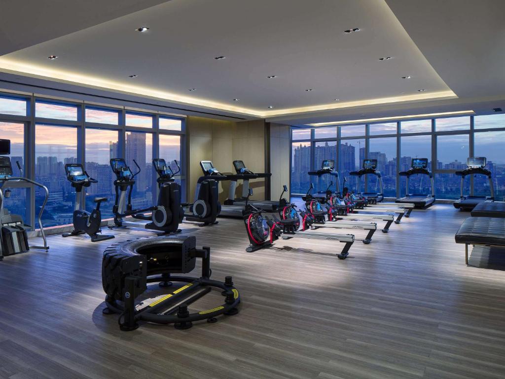 Fitness centrum a/nebo fitness zařízení v ubytování Sofitel Foshan Shunde