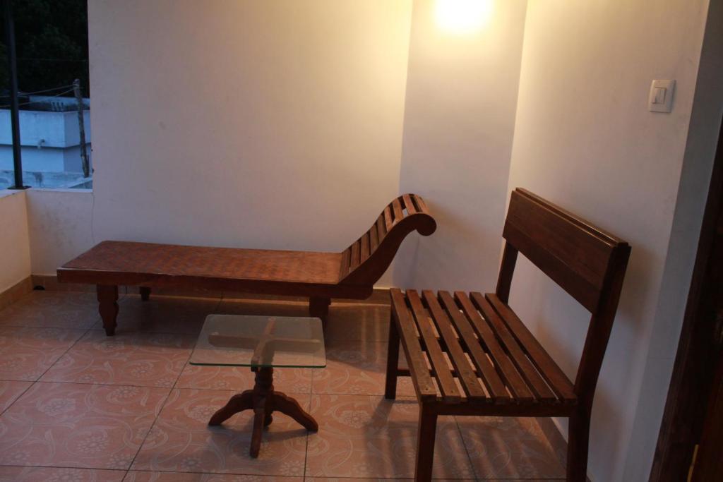 Posezení v ubytování Swasthigriha's Beach Homestay, Cherai