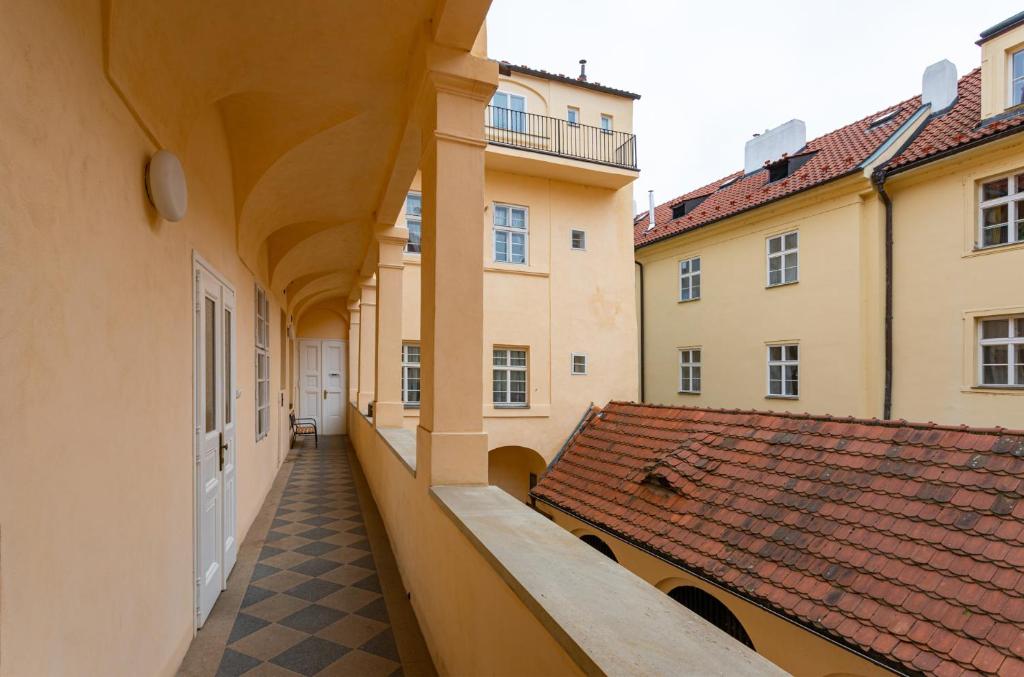 Budova, kde se apartmán nachází