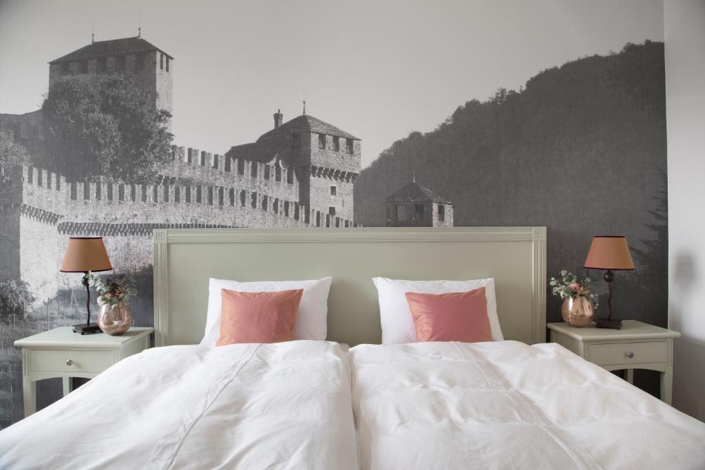 Postel nebo postele na pokoji v ubytování Boutique & Business Hotel La Tureta