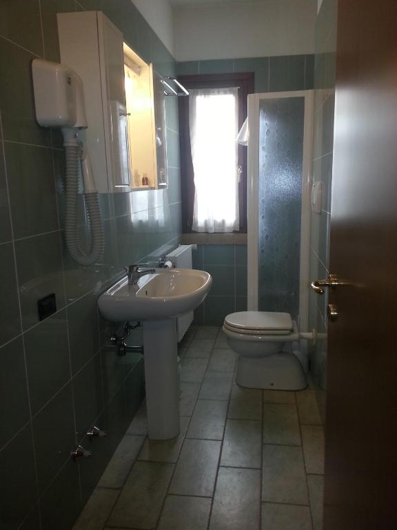Kúpeľňa v ubytovaní Agriturismo Corte Trincerone