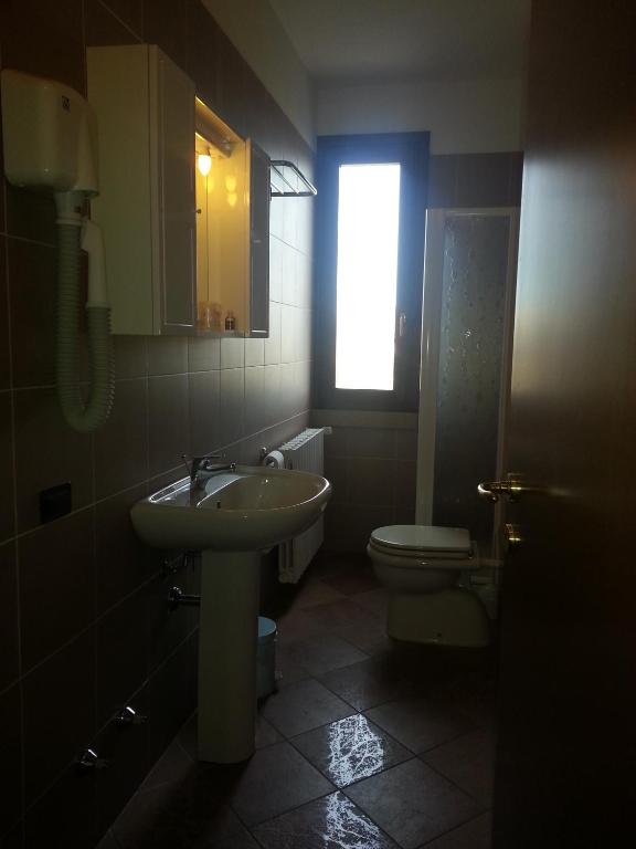 Kúpeľňa v ubytovaní Agriturismo Corte Trincerone