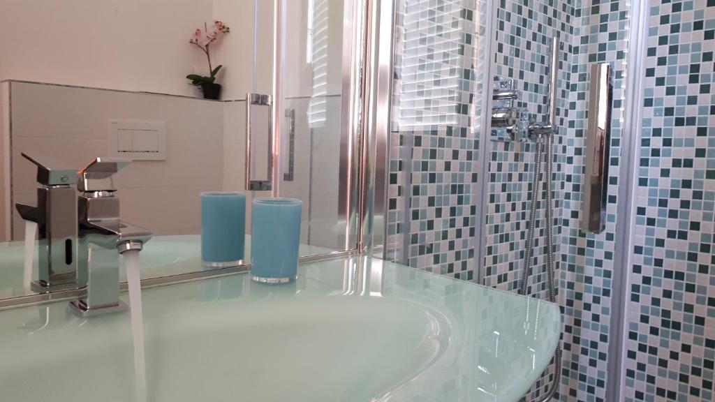 Kúpeľňa v ubytovaní B&B Tre Confini
