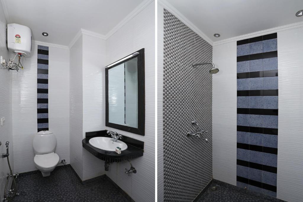 Koupelna v ubytování Hotel Marc Royal