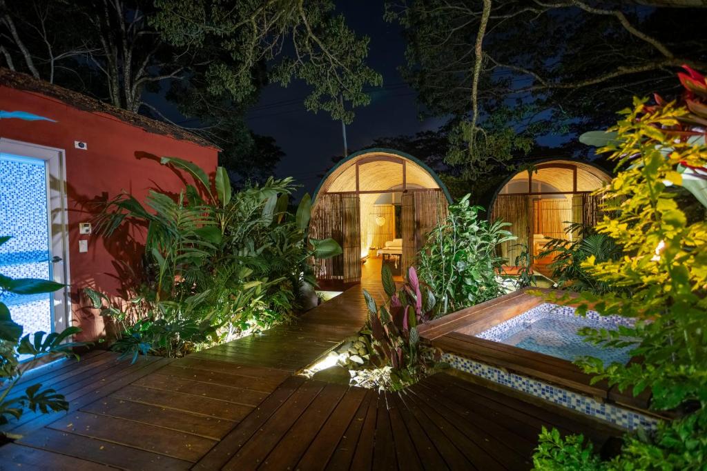 Сад в Sazagua Hotel Boutique