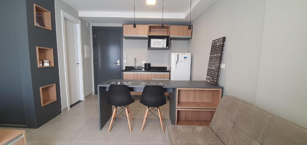  Studio Novo com Vista do Skyline de Curitiba - ALL1607
