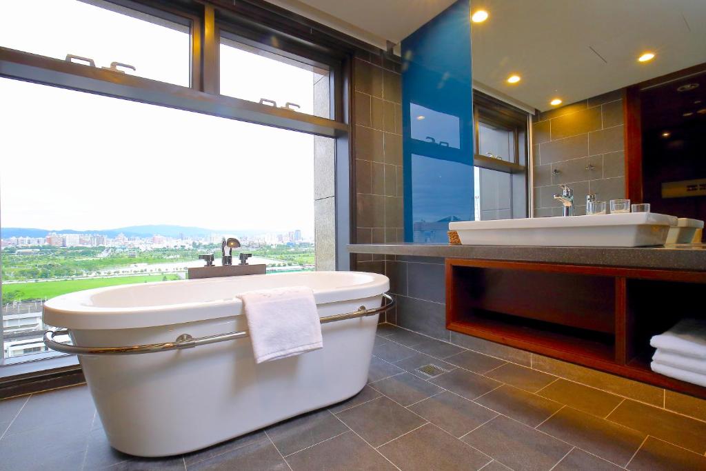 Koupelna v ubytování Kloud Hotel