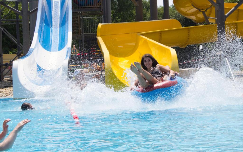 Aquapark v kempu nebo okolí