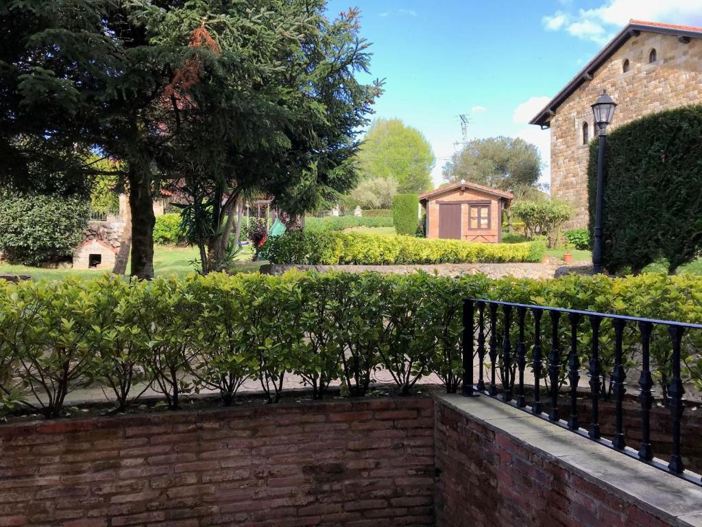 Jardín al aire libre en Hotel Spa San Marcos
