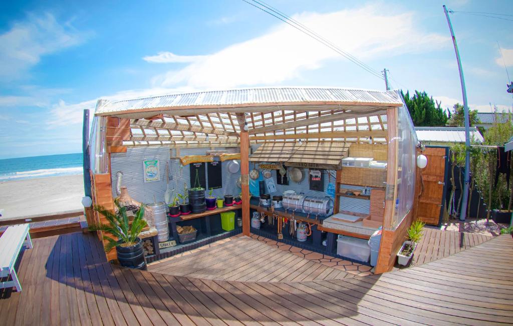 Nespecifikovaný výhled na moře nebo výhled na moře při pohledu z bed and breakfast
