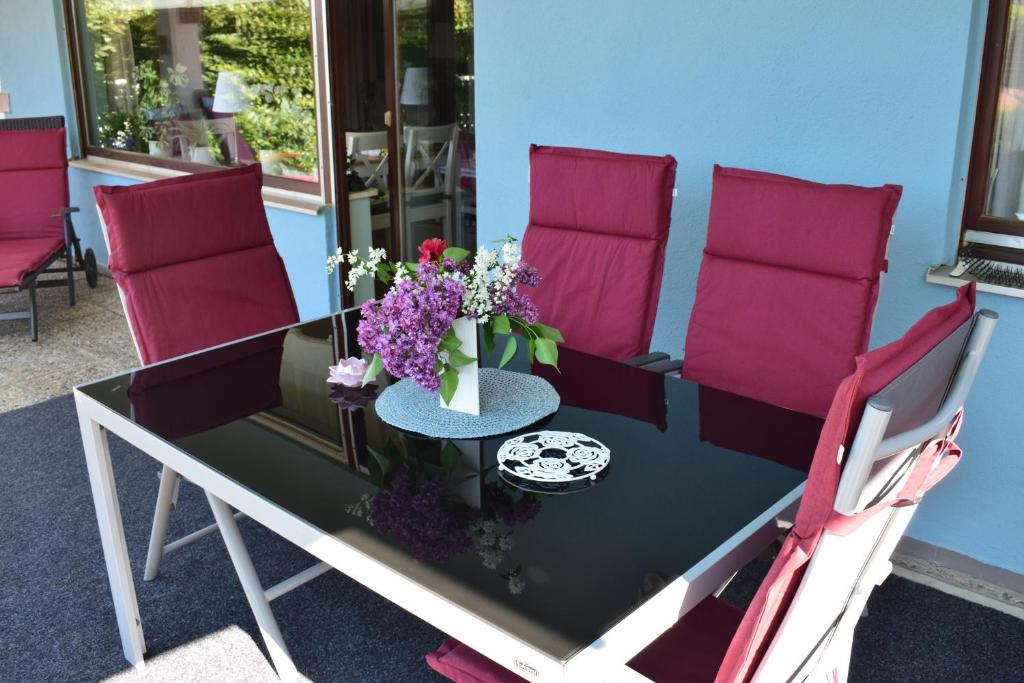 Posezení v ubytování Apartment Rose Sasbachwalden
