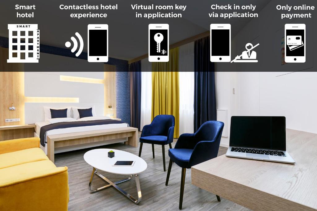 KViHotel Budapest - the smart hotel - Resim 20