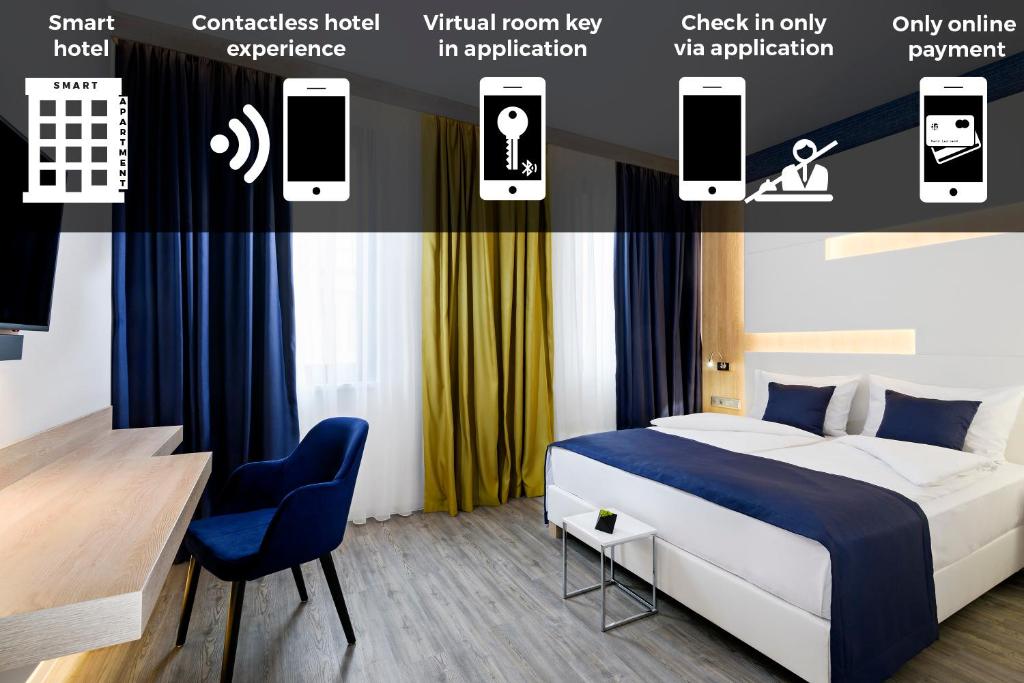 KViHotel Budapest - the smart hotel - Resim 25