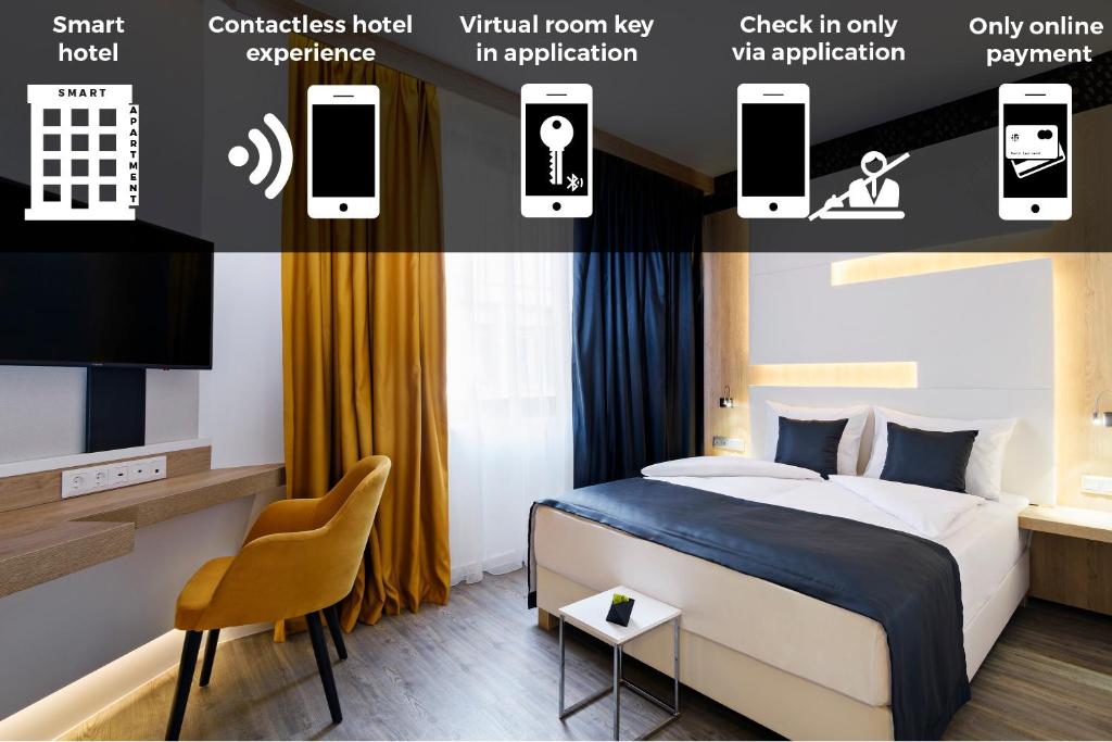 KViHotel Budapest - the smart hotel - Resim 9