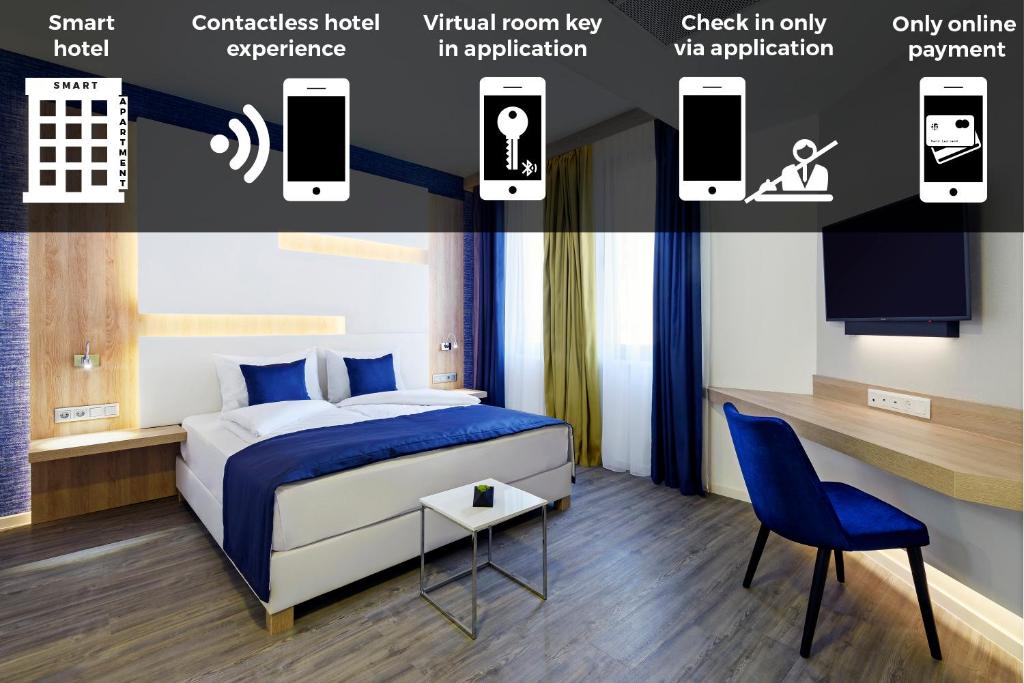 KViHotel Budapest - the smart hotel - Resim 26