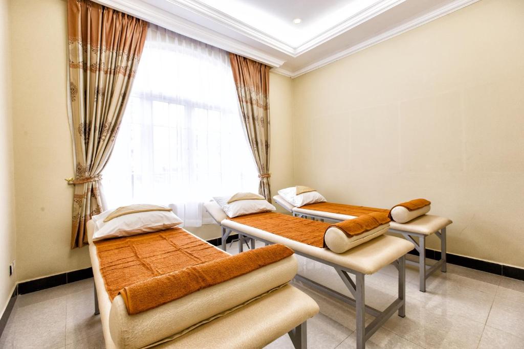 Posezení v ubytování Classy Hotel & Spa