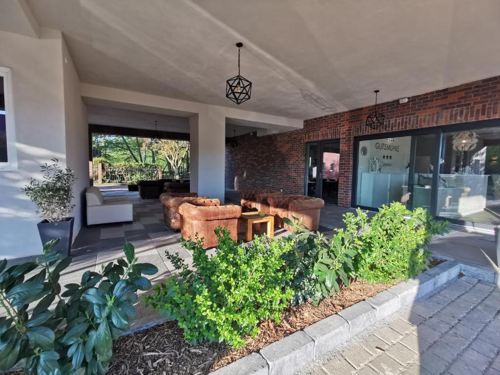 Posezení v ubytování Hotel Gutsmühle
