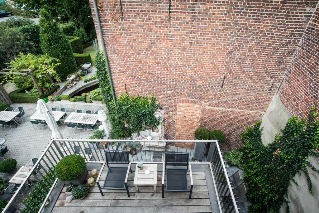 Balkón nebo terasa v ubytování Hotel de la Paix