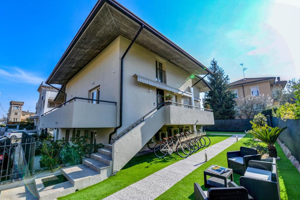 Budova, kde se bed and breakfast nachází