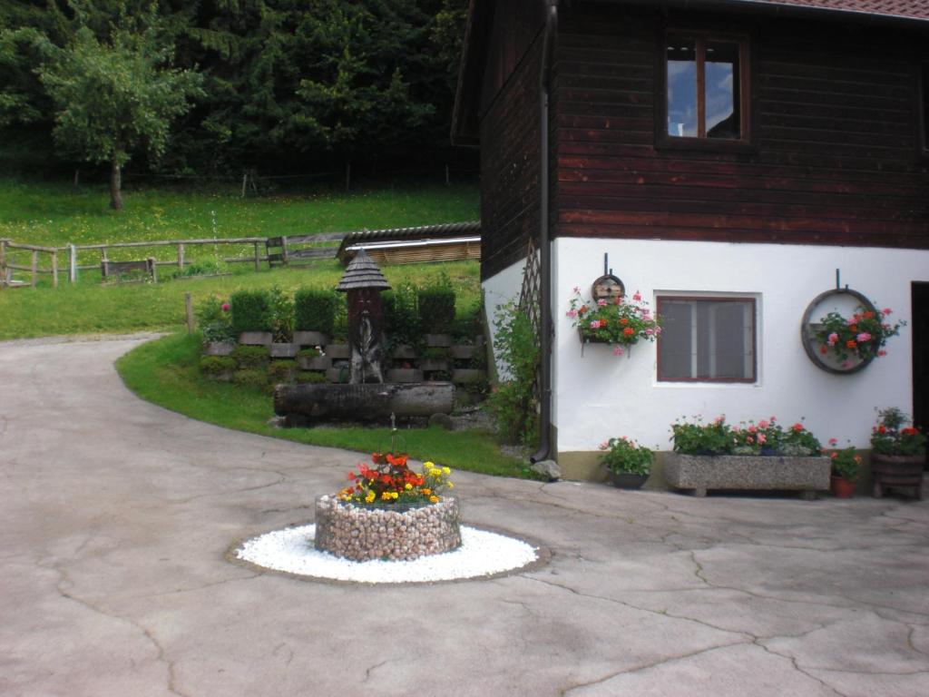 Zahrada ubytování Ferienwohnung Landhaus Sorli