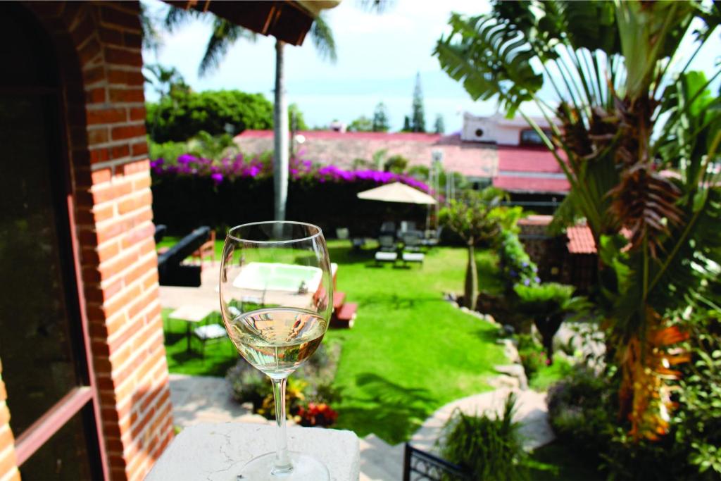 Zahrada ubytování Hotel Lindo Ajijic Bed & Breakfast
