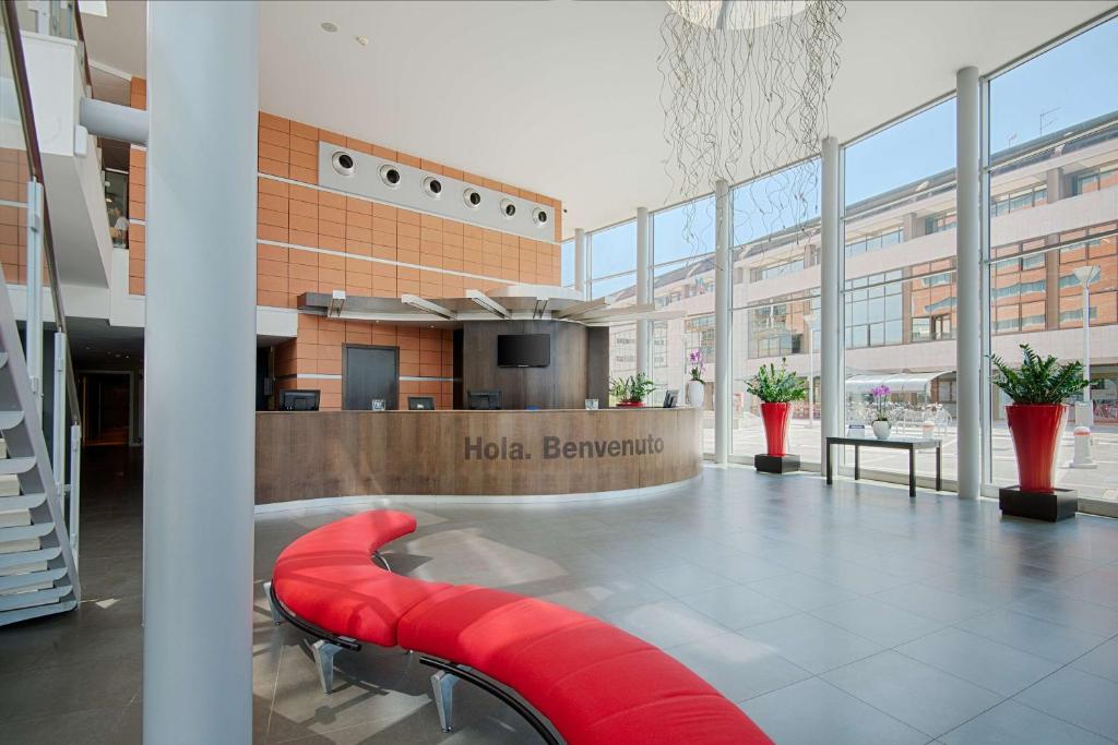 Vstupní hala nebo recepce v ubytování Savhotel Mantegna Padova